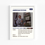 American Psycho Retro Wall Art