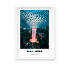 Singapore Colored City Art - The Mortal Soul