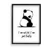 I am not fat, just fluffy Poster - The Mortal Soul