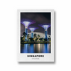 Singapore Colored City Art - The Mortal Soul
