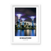 Singapore Colored City Art - The Mortal Soul