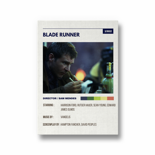 Blade Runner Retro Wall Art