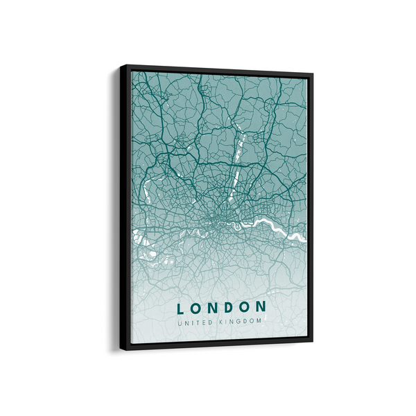 London City Street Map Art - The Mortal Soul