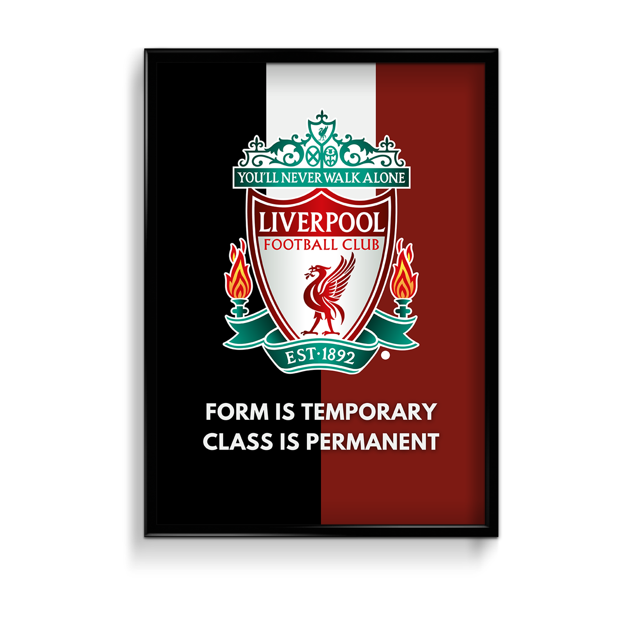 Class is Permanent Liverpool FC Premium Wall Art - The Mortal Soul