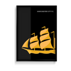 Manchester City F.C. Ship Dark Premium Wall Art - The Mortal Soul