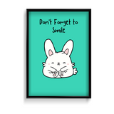 Don't forget to smile Poster - The Mortal Soul