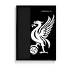 Liverpool F.C. Bird Dark Premium Wall Art - The Mortal Soul