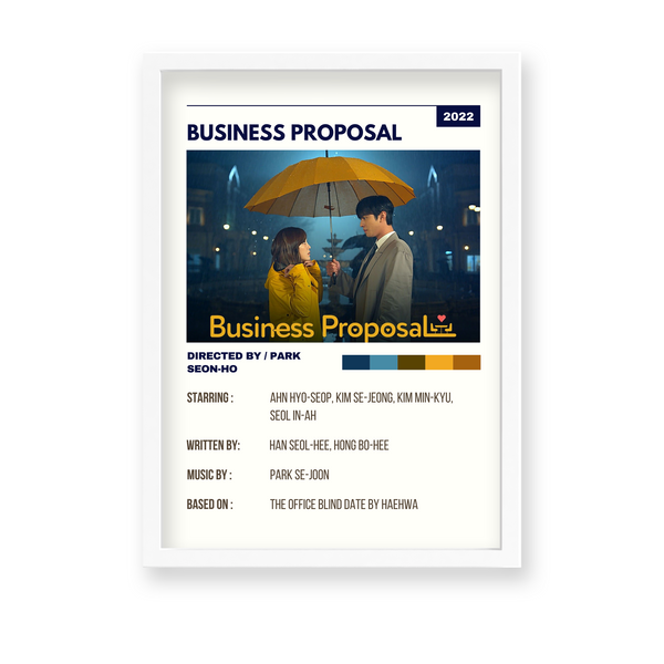 Business Proposal Retro Wall Art - The Mortal Soul