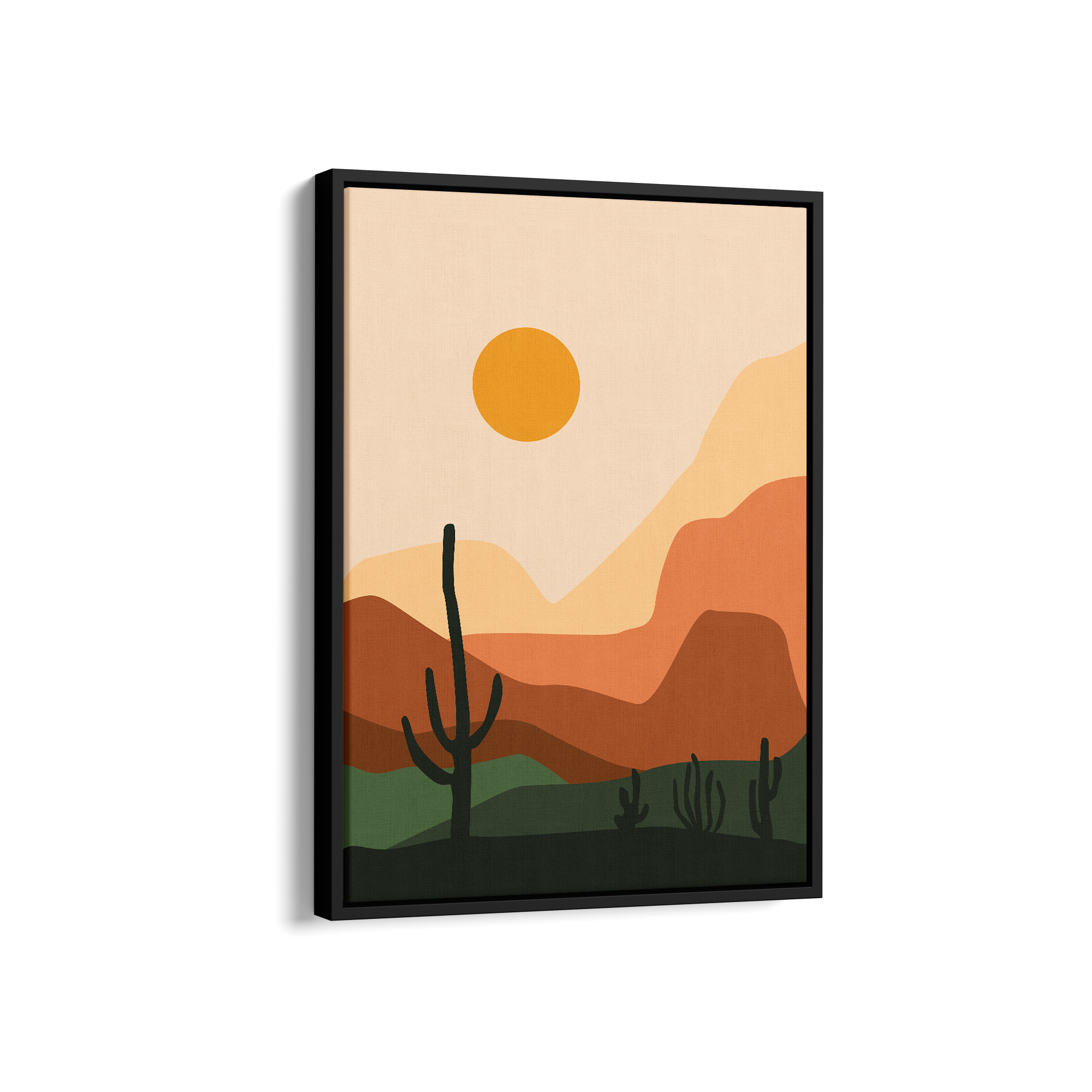 Obsequious Magic Landscape Modern Wall Art - The Mortal Soul