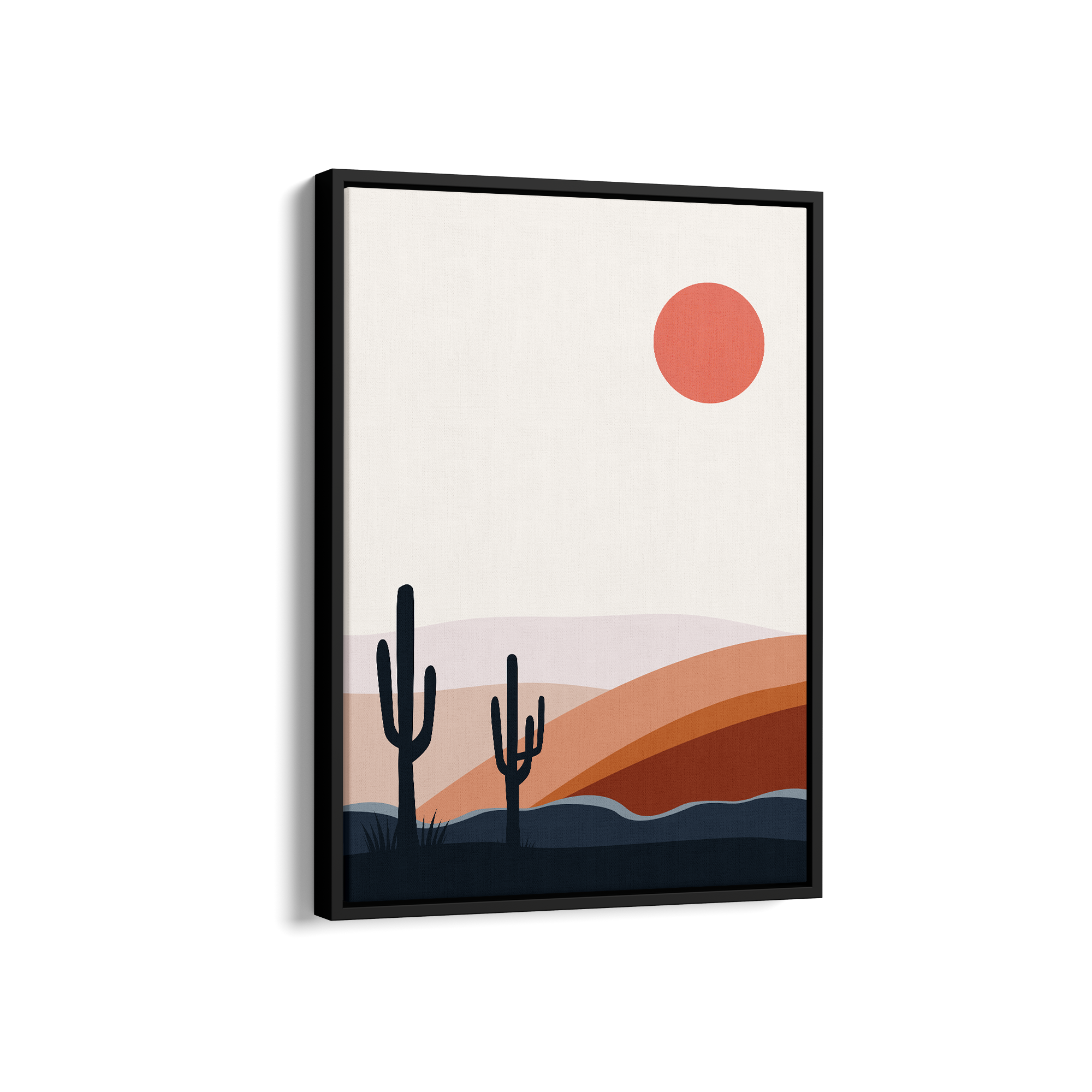 A Young Sun Landscape Modern Wall Art - The Mortal Soul