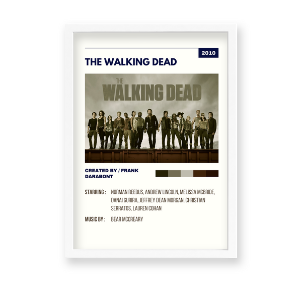 The Walking Dead Retro Wall Art - The Mortal Soul