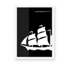 Manchester City F.C. Ship Dark Premium Wall Art - The Mortal Soul
