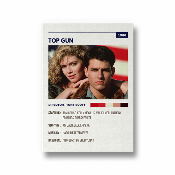 Top Gun Retro Wall Art - The Mortal Soul
