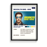 Brooklyn Nine Nine Retro Wall Art - The Mortal Soul