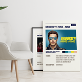 Brooklyn Nine Nine Retro Wall Art - The Mortal Soul