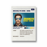 Brooklyn Nine Nine Retro Wall Art - The Mortal Soul
