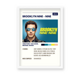 Brooklyn Nine Nine Retro Wall Art - The Mortal Soul