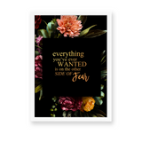 Everything you have ever wanted Fear Wall Art - The Mortal Soul