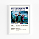 Harry Potter and the Prisoner of Azkaban Retro Wall Art - The Mortal Soul