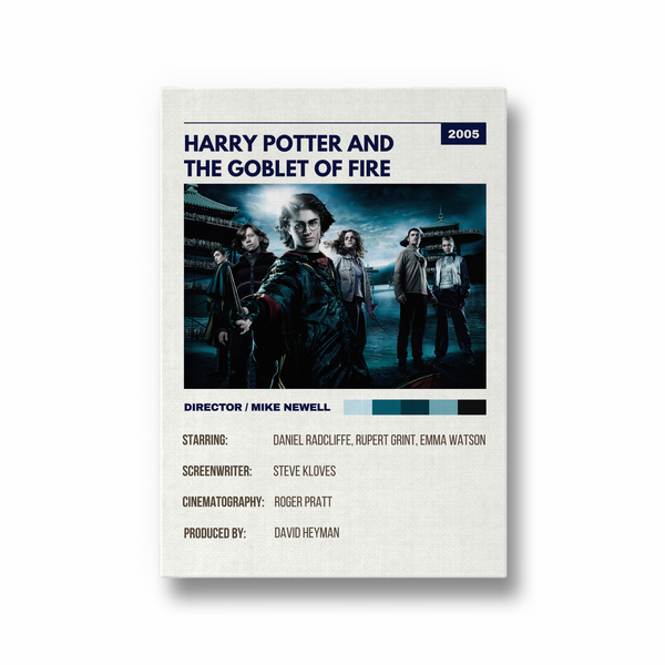 Harry Potter and the Goblet of Fire Retro Wall Art - The Mortal Soul