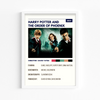 Harry Potter and the Order of Phoenix Retro Wall Art - The Mortal Soul