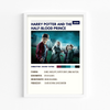 Harry Potter and the half-blood prince Retro Wall Art - The Mortal Soul
