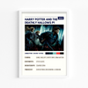 Harry Potter and the deathly hallows P1 Retro Wall Art - The Mortal Soul