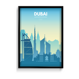 Dubai Minimal Wall Art - The Mortal Soul