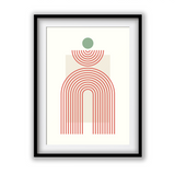 Geometric Lines Style 2 Art - The Mortal Soul