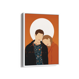 Together Always - Modern Wall Art - The Mortal Soul