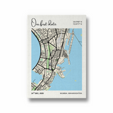 Custom Street Map Wall Art - The Mortal Soul