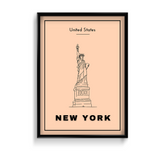 New York Poster - The Mortal Soul