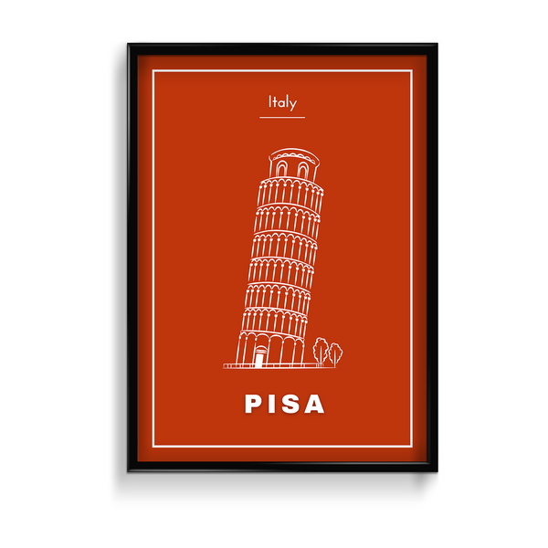 Pisa Poster - The Mortal Soul