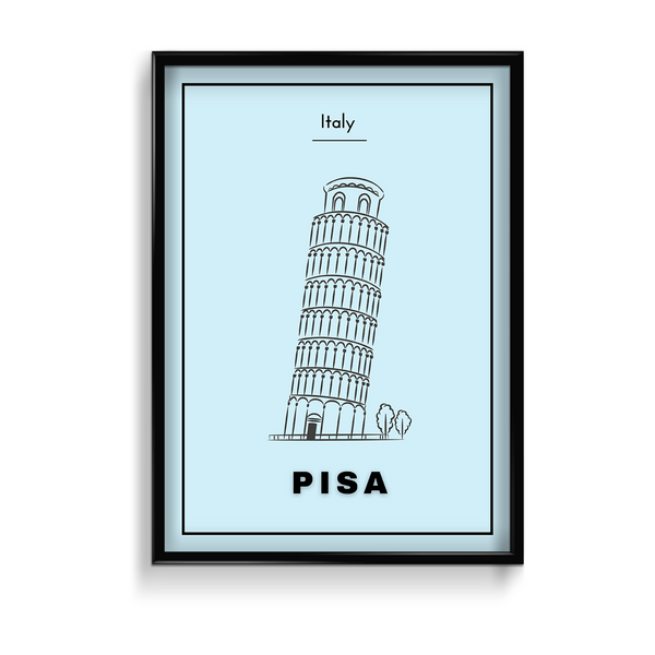 Pisa Poster - The Mortal Soul
