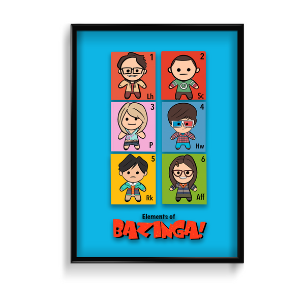 The Big Bang Theory Poster - The Mortal Soul