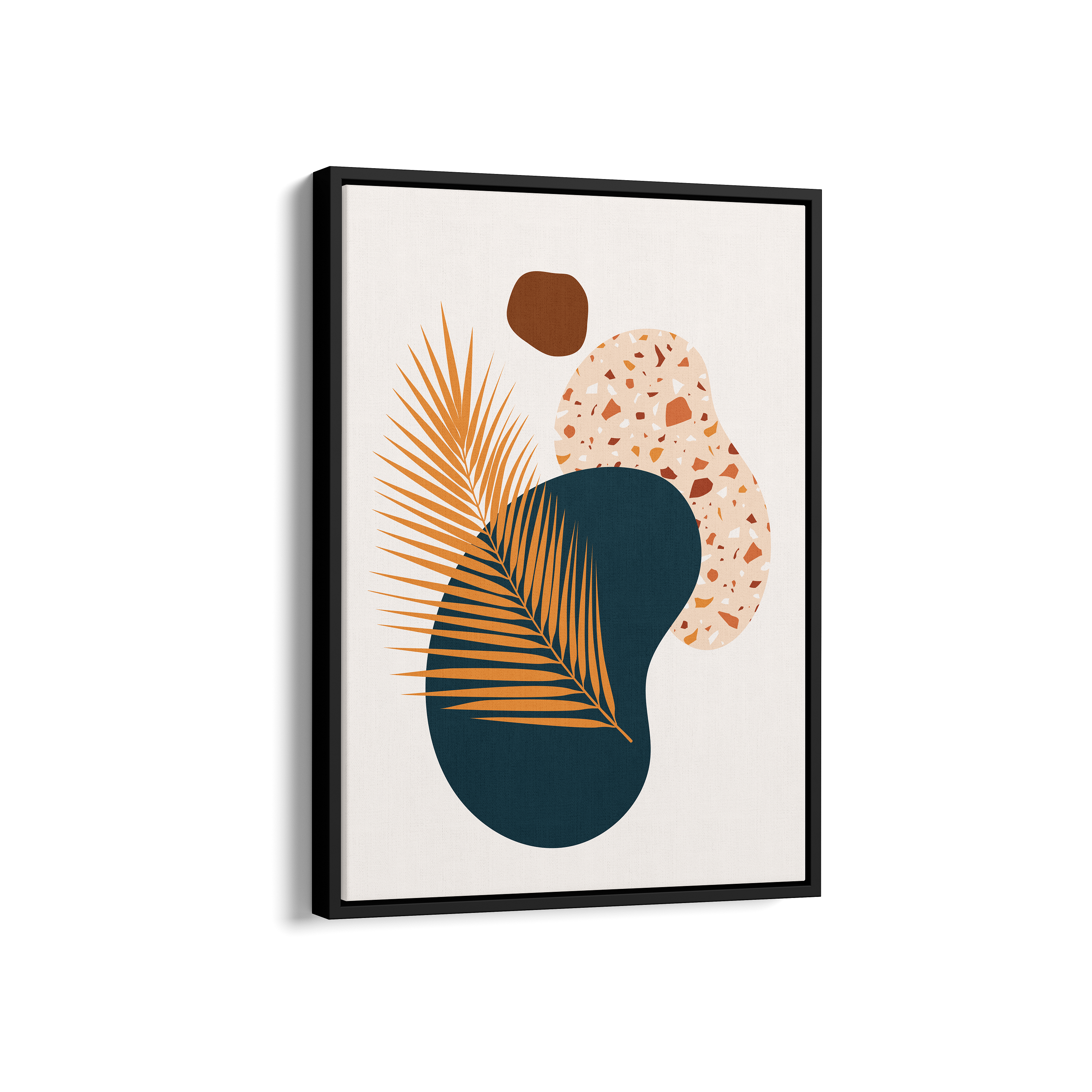 Flowers of Surprise Abstract Modern Wall Art - The Mortal Soul