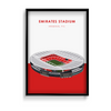 Emirates Stadium Arsenal F.C. Wall Art - The Mortal Soul