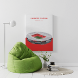 Emirates Stadium Arsenal F.C. Wall Art - The Mortal Soul