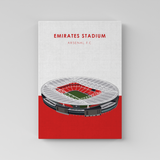 Emirates Stadium Arsenal F.C. Wall Art - The Mortal Soul