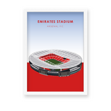 Emirates Stadium Arsenal F.C. Premium Wall Art - The Mortal Soul