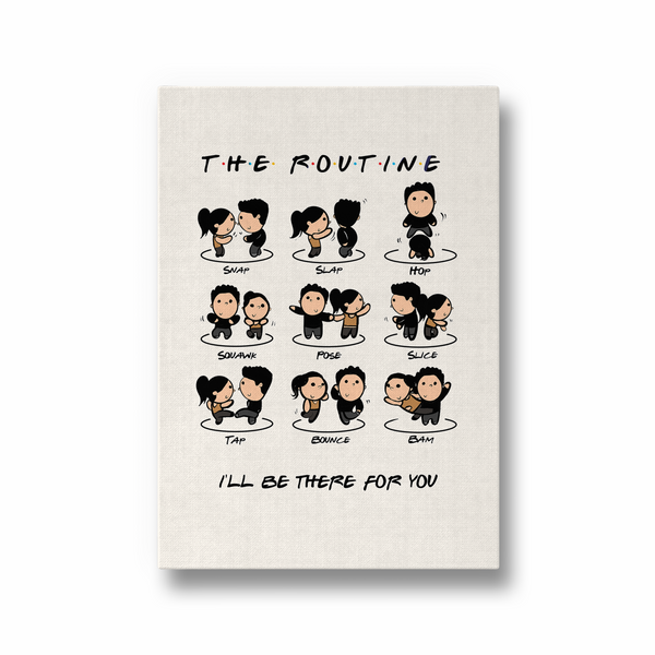 F.R.I.E.N.D.S - I'll be there for you Premium Wall Art - The Mortal Soul