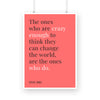 Crazy ones - Steve Jobs Poster - The Mortal Soul