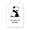 I am not fat, just fluffy Poster - The Mortal Soul