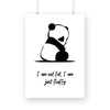 I am not fat, just fluffy Poster - The Mortal Soul