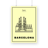 Barcelona Poster - The Mortal Soul