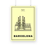 Barcelona Poster - The Mortal Soul