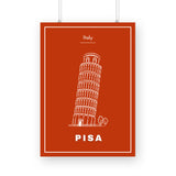Pisa Poster - The Mortal Soul