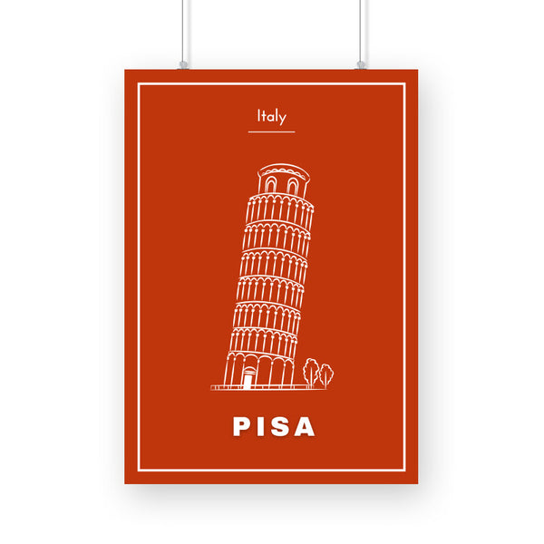 Pisa Poster - The Mortal Soul