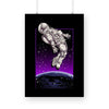 Flying Space Suit - Abstract Poster - The Mortal Soul