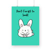 Don't forget to smile Poster - The Mortal Soul